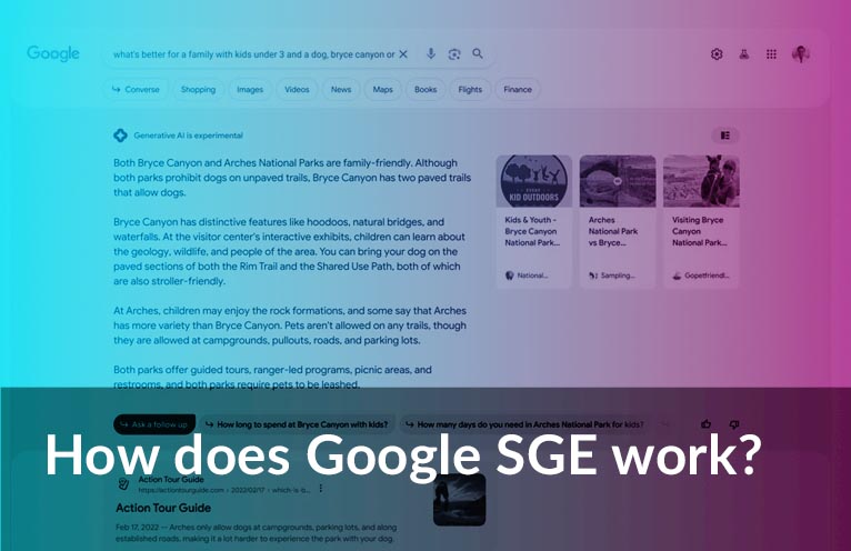 How does Google’s Search Generative Experience (SGE) work?